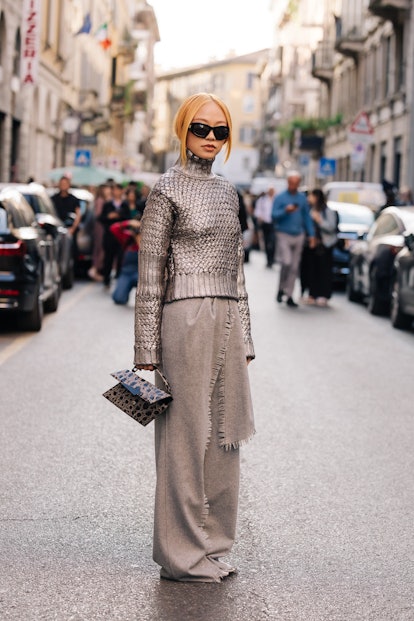 Milan Fashion Week Spring/Summer 2023's Street Style Is Worth All The Envy
