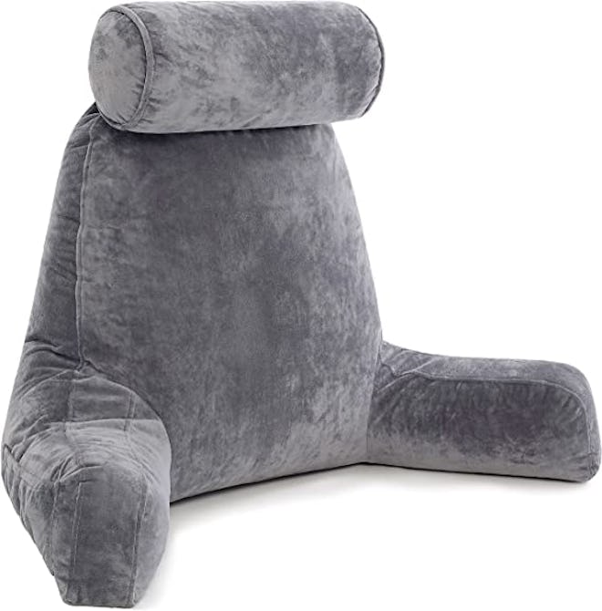 With armrests and large back rest, this popular Husband Pillow is one of the best pillows for sittin...