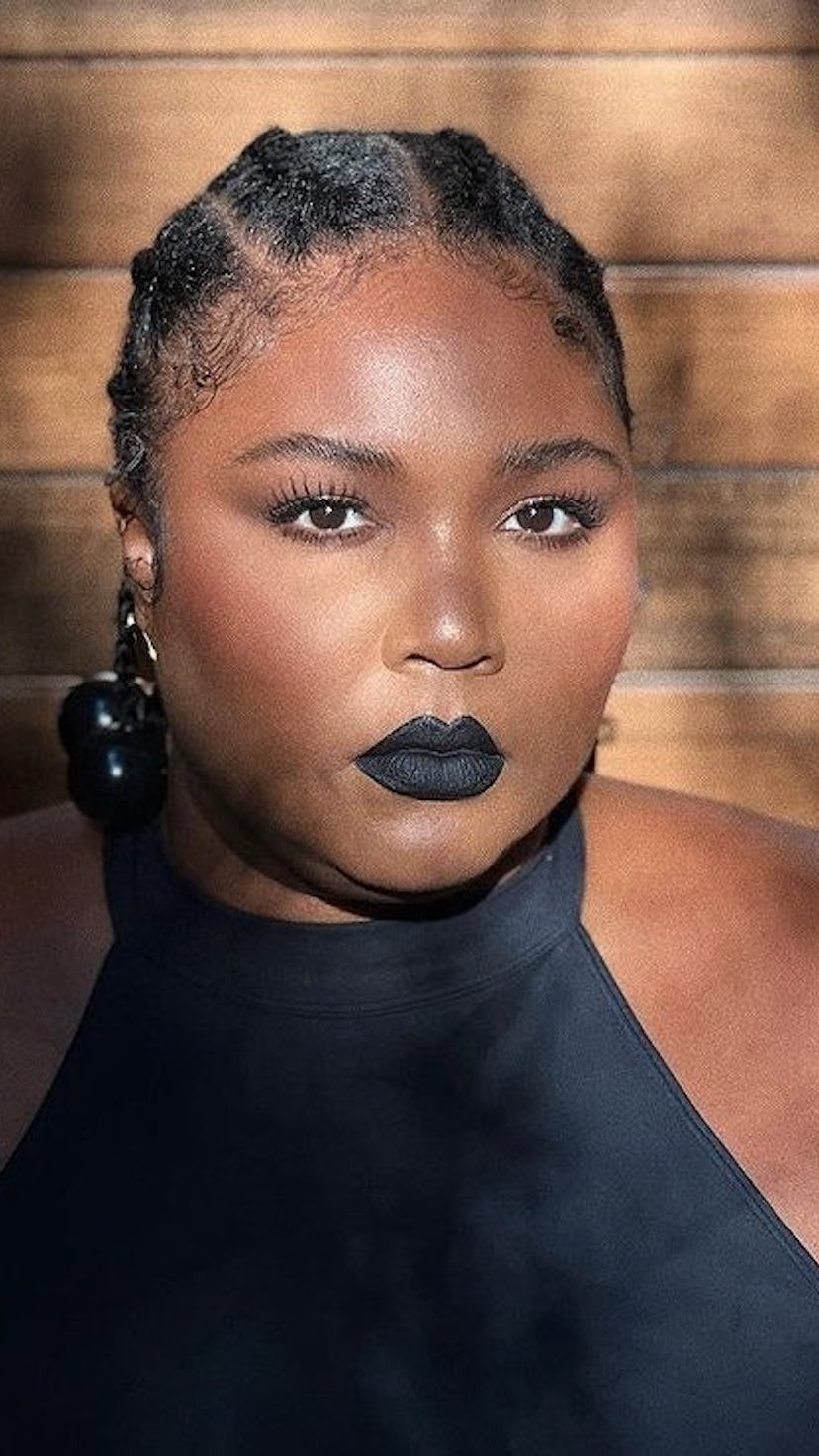 black lipstick info lizzo