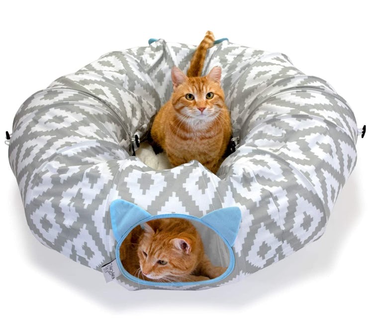 Kitty City Large Cat Tunnel Bed