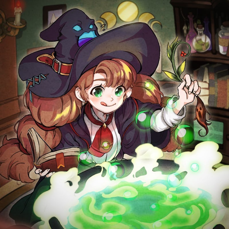 key art from Little Witch in the Woods