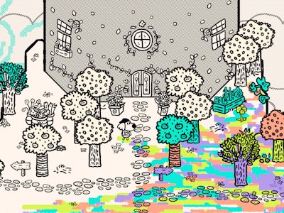 Chicory: A Colorful Tale screenshot