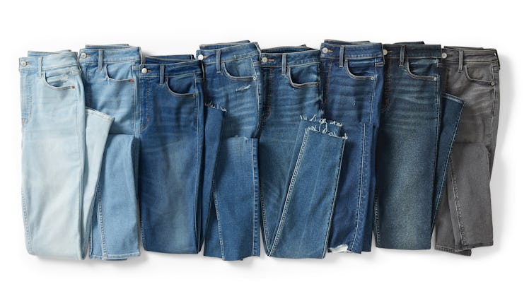 Old Navy Jeans including high-waisted wide-leg jeans 