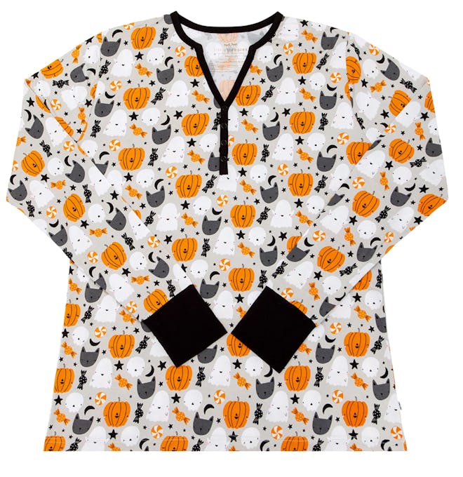 The Boo Crew Women's Pajama Top is one of the best Halloween family pajamas to choose from.