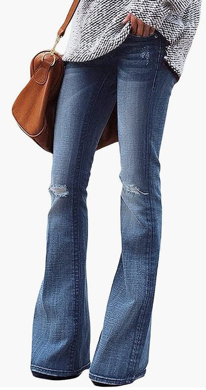 KDF High Waisted Flare Jeans