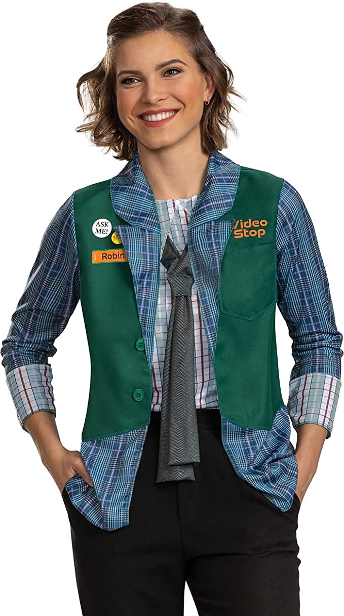 Disguise Stranger Things Adult Deluxe Video Stop Robin S4 Costume