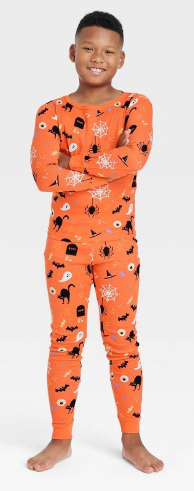 Hyde & EEK! Boutique Kids Halloween Snug Fit Pajamas are some of the best Halloween family pajamas. 