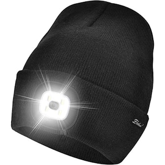 Etsfmoa Rechargeable Lighted Beanie
