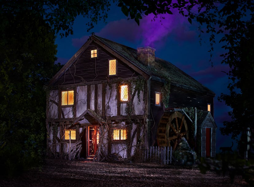The 'Hocus Pocus' cottage on Airbnb is available to book in October. 
