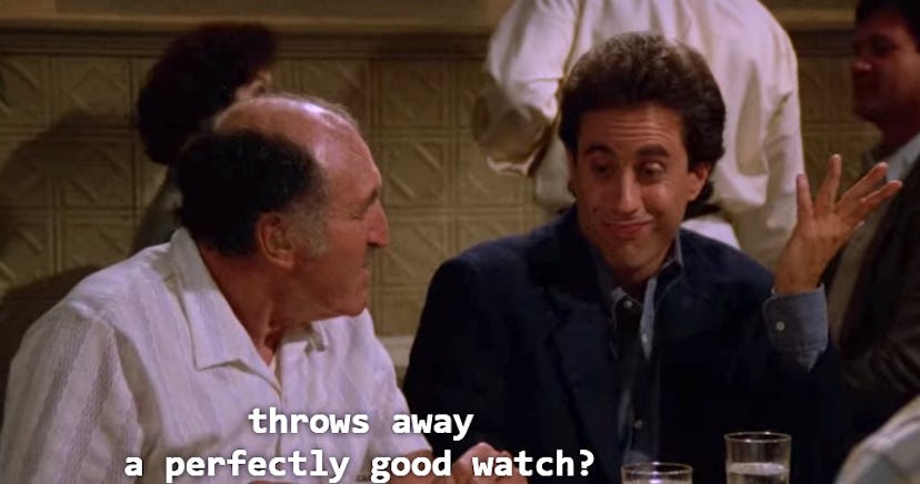Seinfeld, the Wallet.