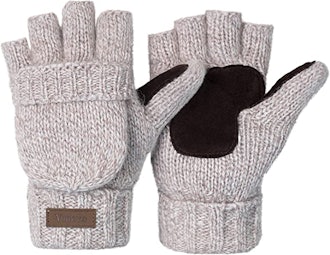 ViGrace Knitted Convertible Fingerless Gloves