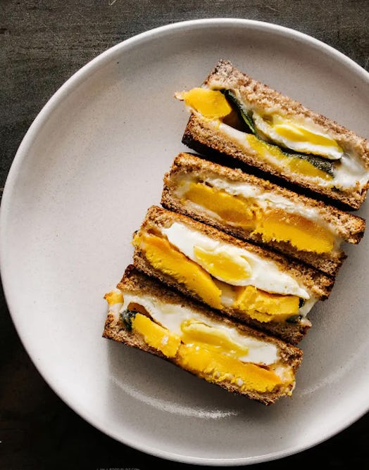 Roasted Pumpkin and Sage Grilled Cheese