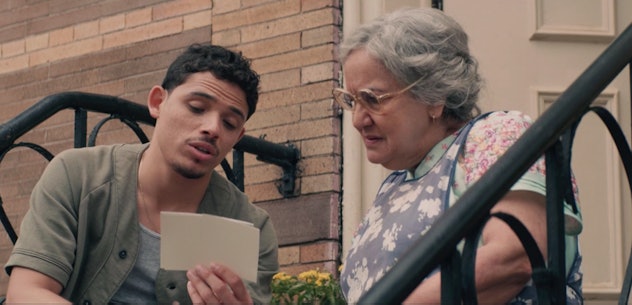 Anthony Ramos and Olga Merediz in 'In the Heights.'