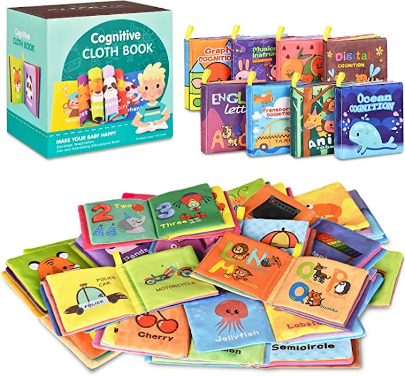 Toyk Cognitive Cloth Book Set