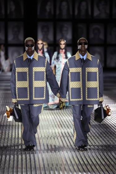 Gucci's Spring 2023 Runway Show Takes Twinning to a New Level