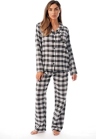 Just Love Long Sleeve Flannel Pajama Set