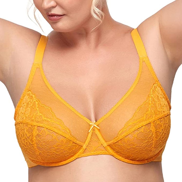 HSIA Unpadded Lace Underwire Bra