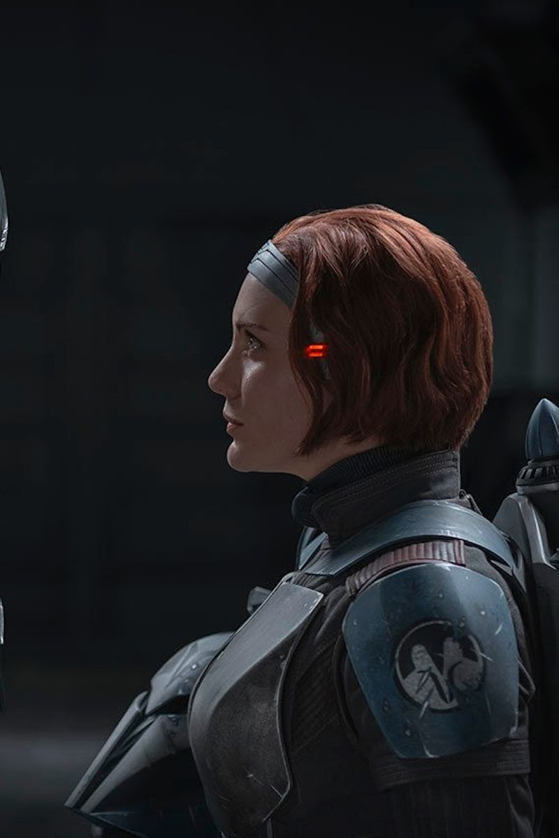 The Mandalorian speaking to Bo-Katan Kryze in season 3