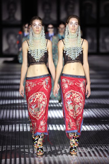 Gucci's Spring 2023 Runway Show Takes Twinning to a New Level