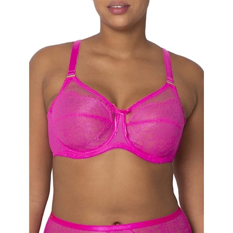 Smart&Sexy Lace & Mesh Unlined Underwire Bra