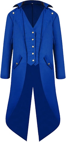 amazon H&ZY Men's Steampunk Vintage Tailcoat Jacket