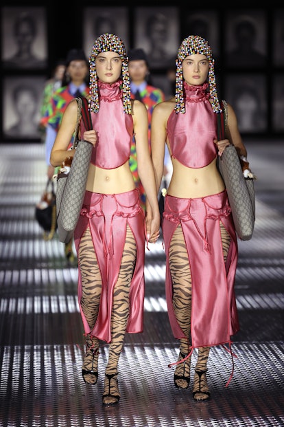 Gucci's Spring 2023 Runway Show Takes Twinning to a New