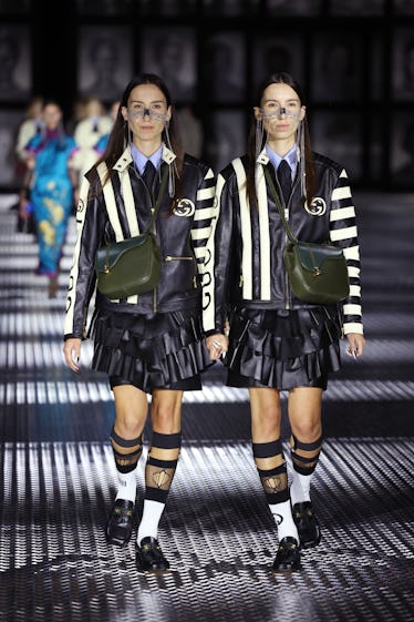 Gucci's Spring 2023 Runway Show Takes Twinning to a New Level