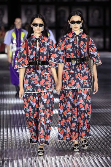 Gucci's Spring 2023 Runway Show Takes Twinning to a New Level