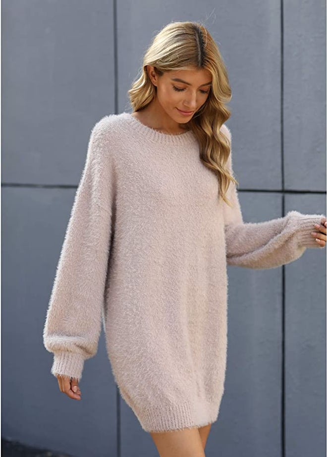 Meenew Pullover Sweater Dress
