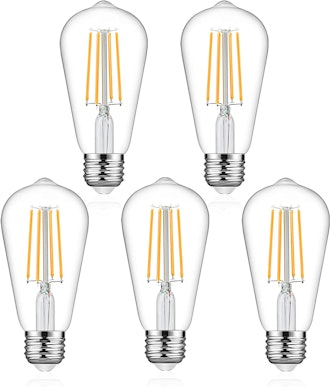 Defurhome LED Edison Bulbs (5-Pack)