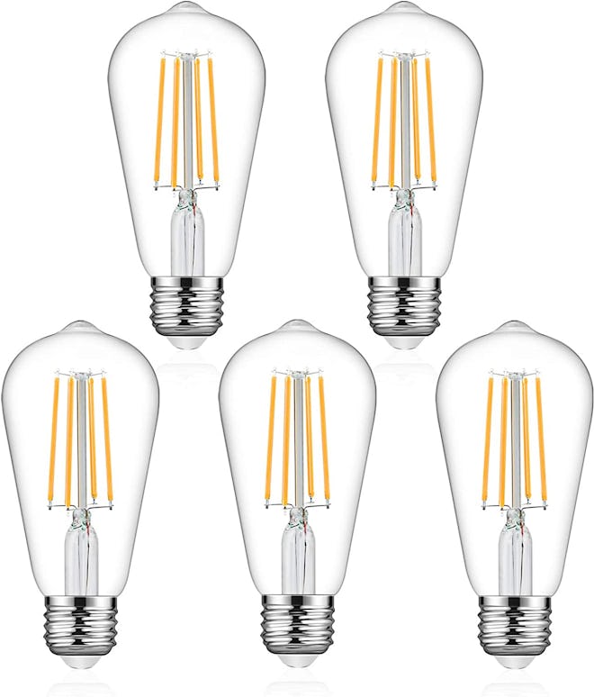Defurhome LED Edison Bulbs (5-Pack)