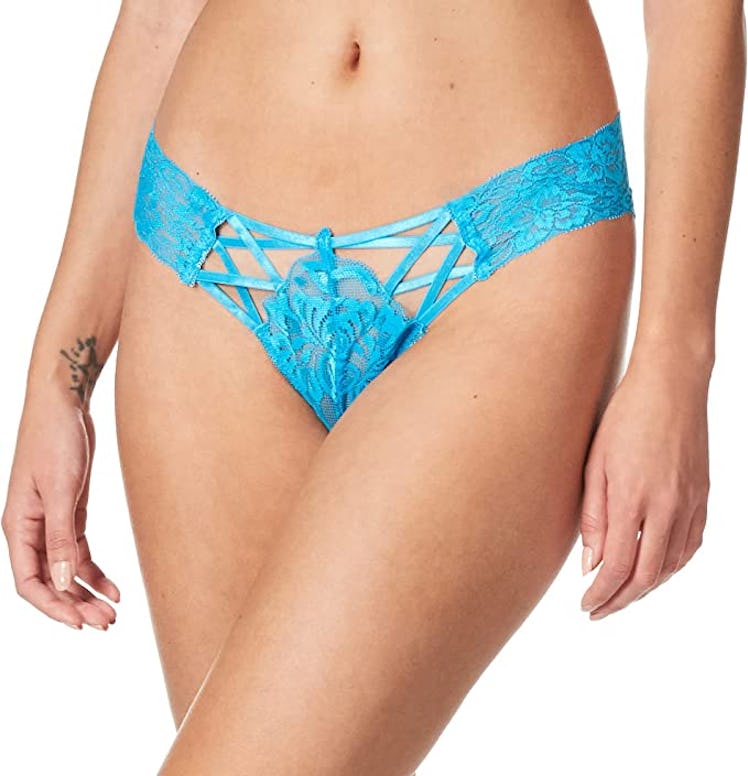 Dreamgirl Criss-Cross Detail Lace Panty