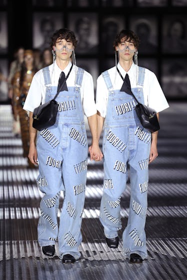 Gucci's Spring 2023 Runway Show Takes Twinning to a New Level