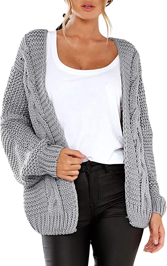 Astylish Chunky Knit Cardigan