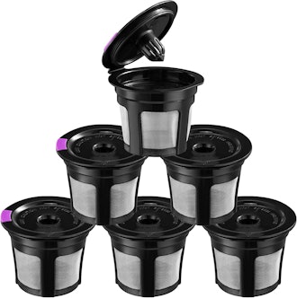 Kicovitifa Reusable K Cups (6-Pack)