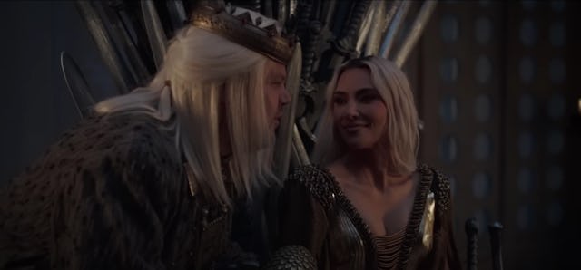 James Corden and Kim Kardashian spoof 'House of the Dragon.'