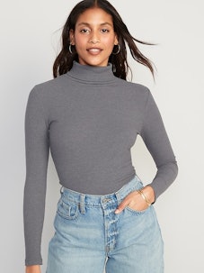 Old Navy Rib-Knit Turtleneck Top for Women