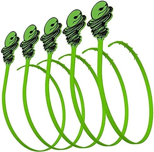 Green Gobbler Hair Snake Drain Tool (5-Pack)
