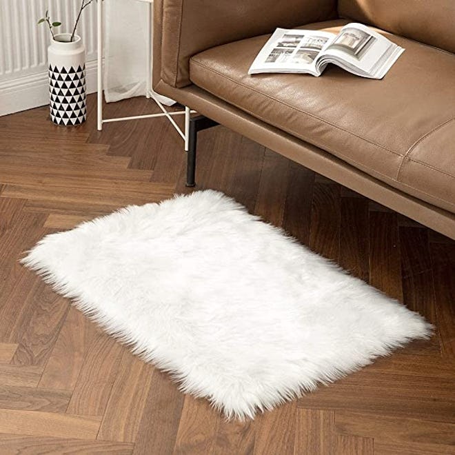 Faux Fur Area Rug