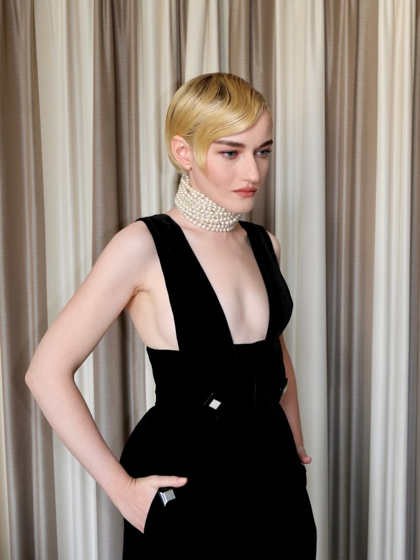 Julia Garner in Gucci at the Gucci Spring 2023 show