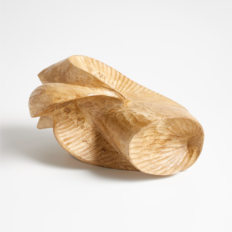 Chamfer Abstract Wood Sculpture