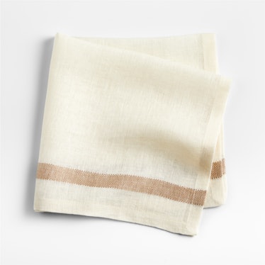 Insieme Striped Linen Napkin