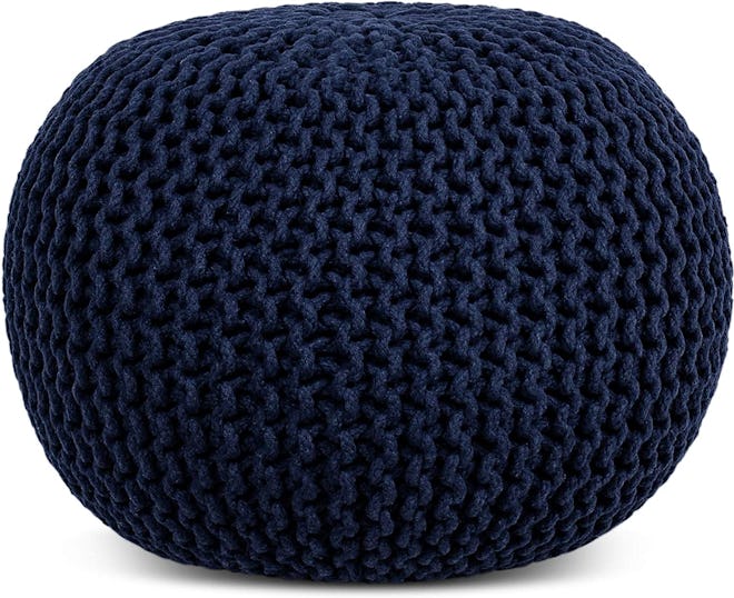 Knit Ottoman