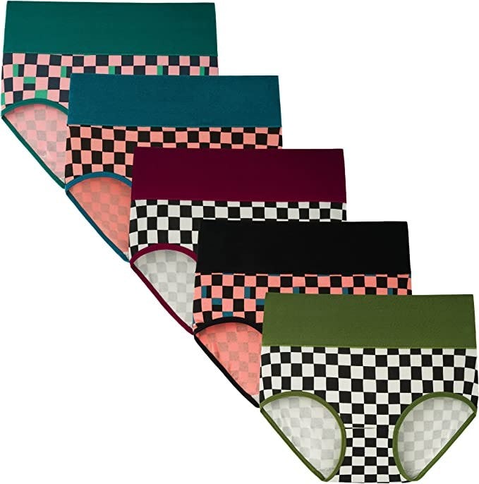 INNERSY High Waisted Underwear (5-Pack)