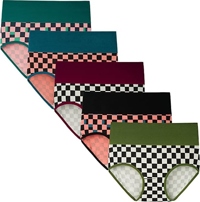 INNERSY High Waisted Underwear (5-Pack)