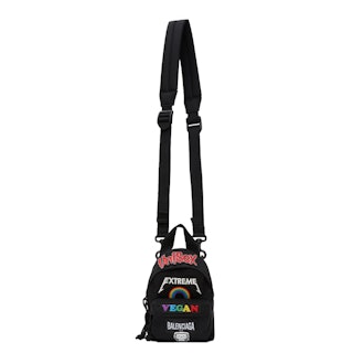 Balenciaga Black Mini Gamer Patch Backpack
