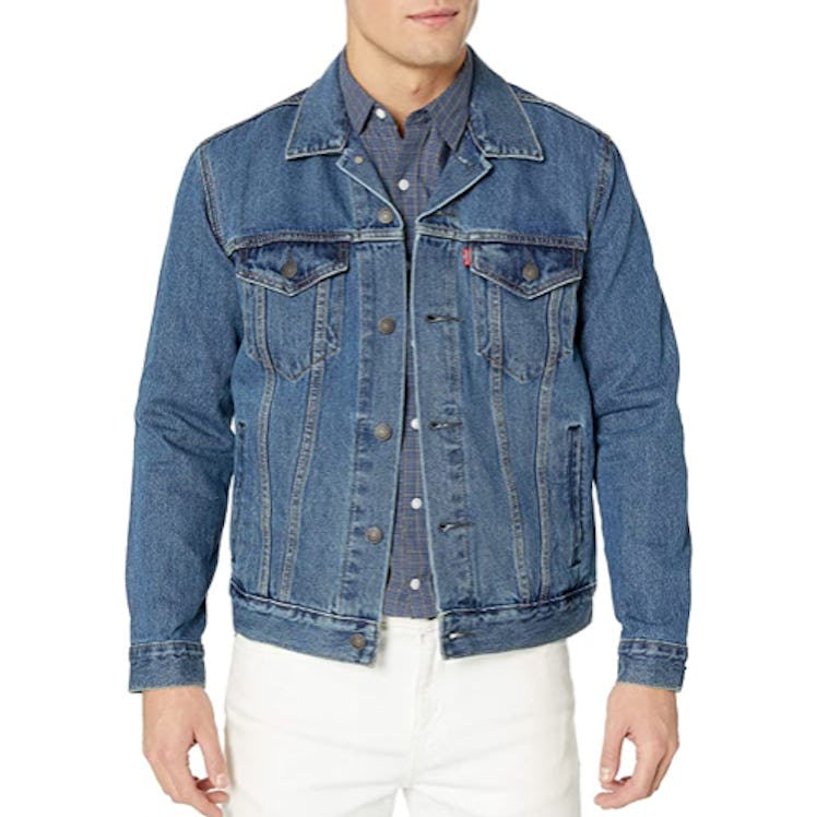 A lightweight denim jacket can go with breezy days and cooler nights.