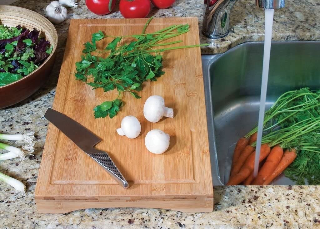 Over-The-Sink Cutting Board