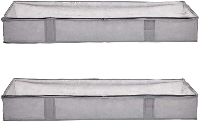 Amazon Basics Under Bed Fabric Storage Organizer