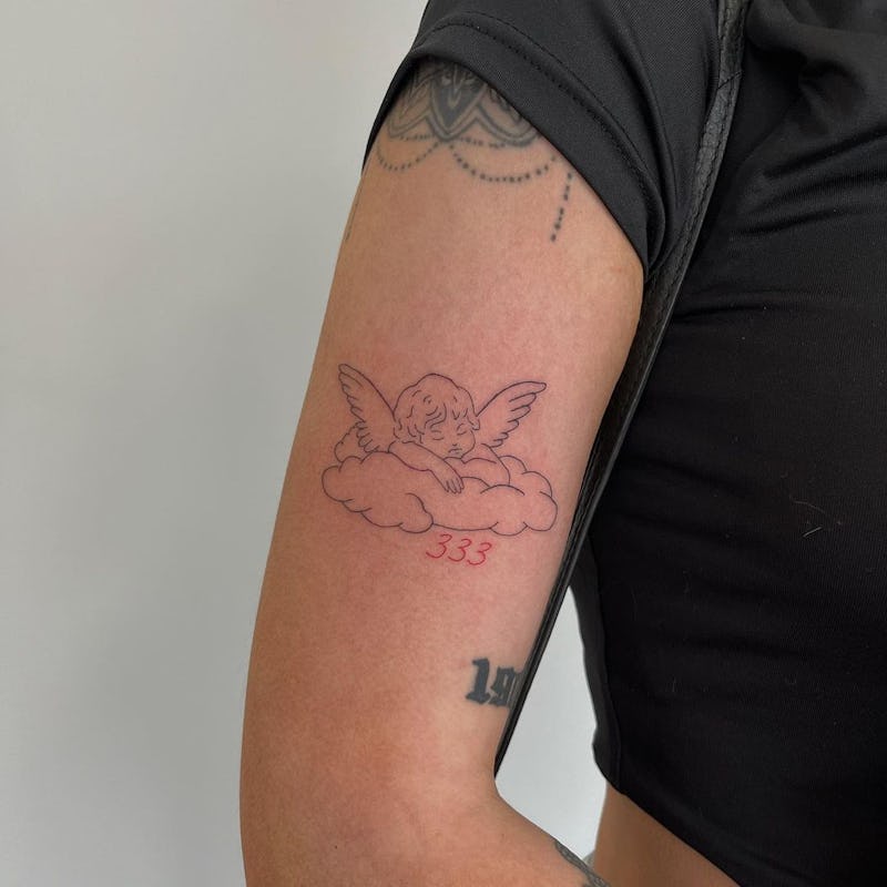 12 Cherub Tattoo Designs That Are Absolutely Angelic